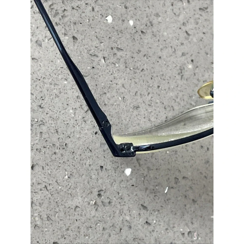 Unbranded WM1028 NV Navy Rectangle Full Rim 52-16-135 Eyeglasses Frames ONLY